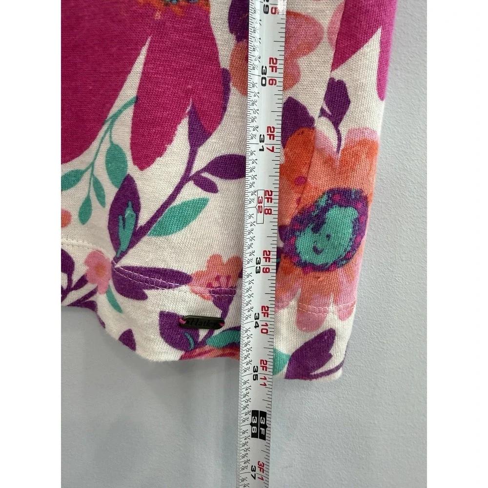 Hatley Cotton Linen Dress Small Relaxed Fit Casual Coastal Cottagecore Style